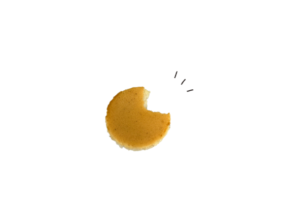 かじられたぼうろの画像